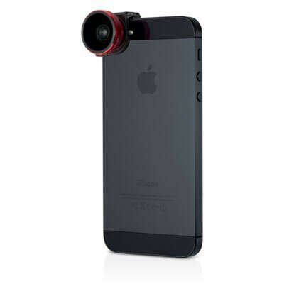 Olloclip 4-in-1 - объектив для iPhone 5/5S (Red)