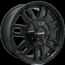 DYNAMIC ALLOY PYTHON BLACK-5x120-30-17x8"