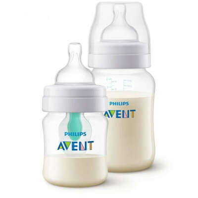 Anti-colic с клапаном Airfree 0 мес+, 125 и 260 мл SCD809/01 Philips Avent — купить в Москве в интернет-магазине Акушерство.ру