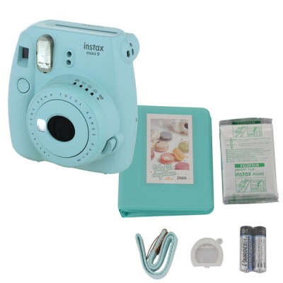 Фотоаппарат Fujifilm INSTAX MINI 9 ICE BLUE SET