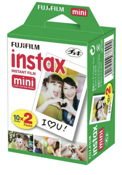 Катриджи Фотопленка Instax Mini Glossy 10/2PK