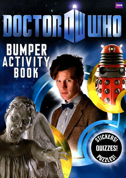 Doctor Who Bumper Activity Book (+наклейки)