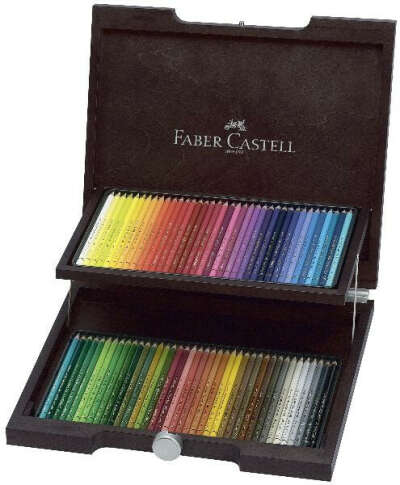 Набор карандашей цветных Faber-castell "Polychromos" в металлической коробке