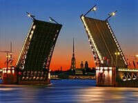 Посмотреть на разведение мостов в Санкт-Петербурге