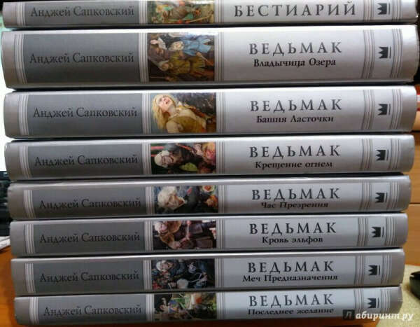 Серия книг Ведьмак