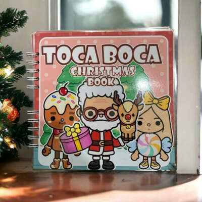 Альбом на липучках 'Toca Boca Christmas Book' (RTBС)