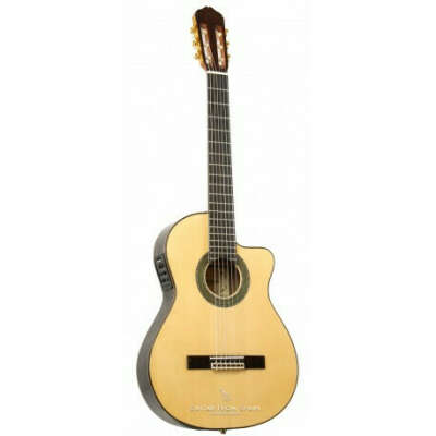 Thin body classical guitar