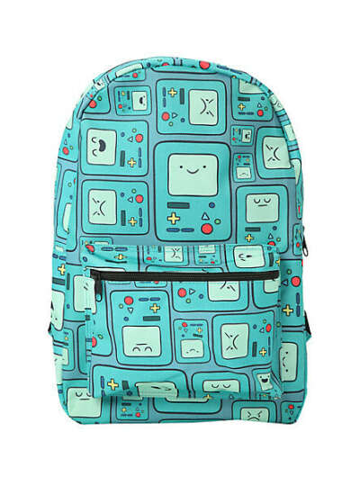 Adventure Time BMO Print Backpack | Hot Topic