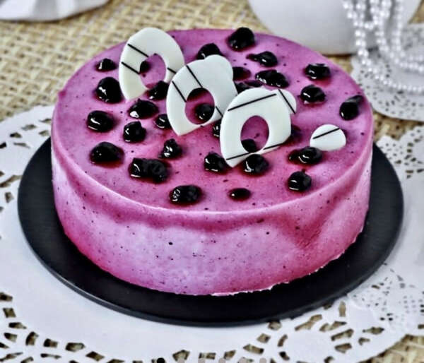 Blueberry Vanilla Cake
