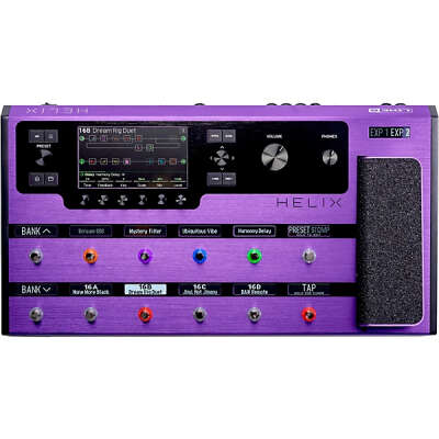 Line 6 Limited-Edition Helix Multi-Effects Guitar Pedal Purple