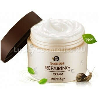 Крем для лица с муцином улитки Secret Key Snail Repairing Cream