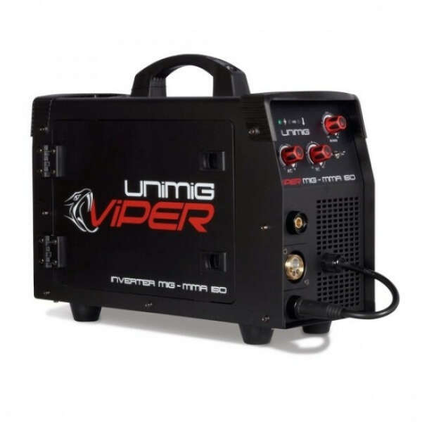 UniMig Viper 150 MIG-Stick Gas-Gasless Inverter Welder - 10AMP PLUG