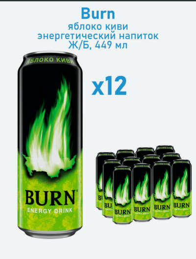 Ящик энергетика burn киви