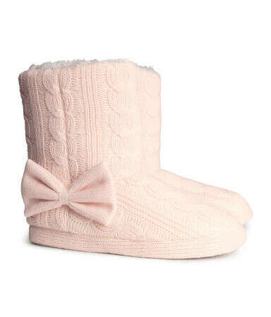 H&M Knit Slippers $17.95