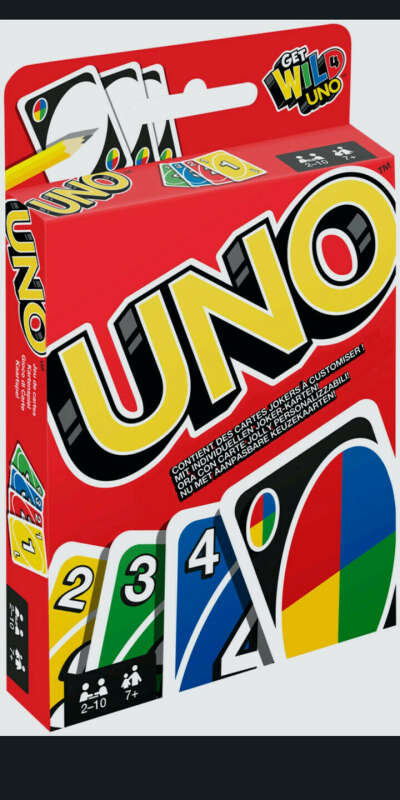 карточная Games UNO 112 карт