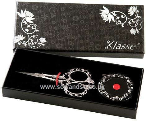 Buy Klasse Elegant Scissors and Tape Gift Set online at sewandso.co.uk