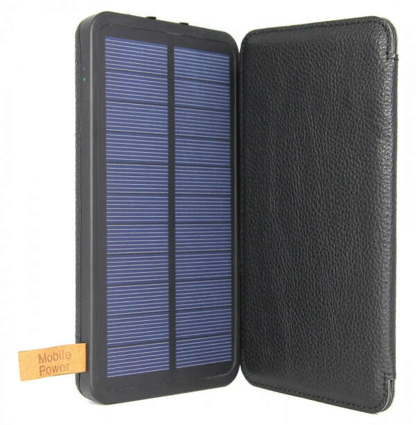 Портативная батарея JKYO 8000mAh Solar black (JK-PBS01A)