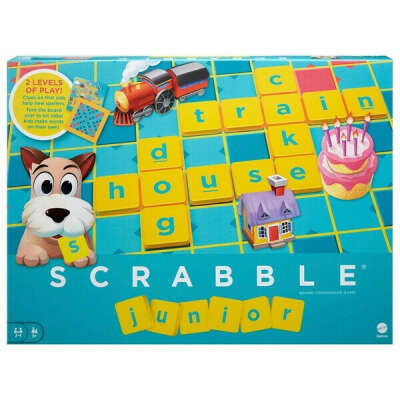 Настольная игра Mattel Games Scrabble Джуниор, Y9736_Y9736