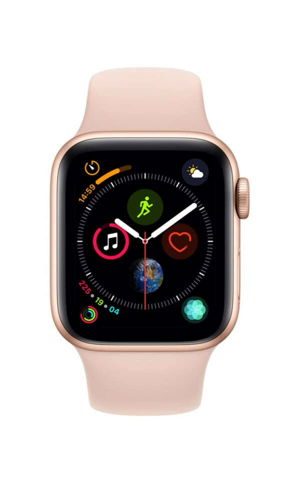 Apple WATCH Series 4 GPS 40mm Gold Aluminum Case with Pink Sand Sport Band