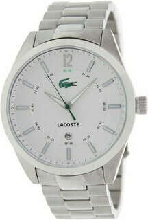 Lacoste 2010579 White and Silver Montreal