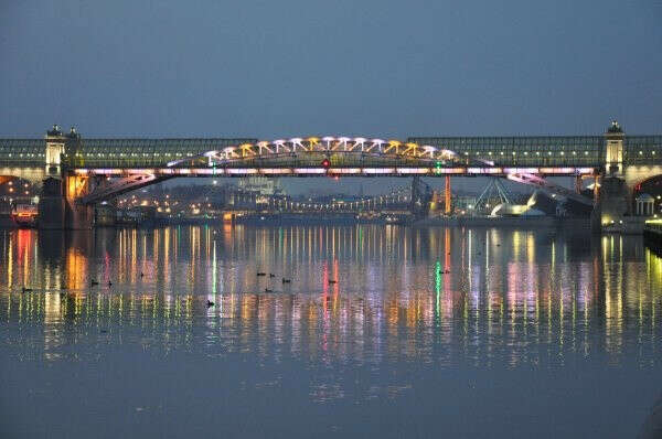 Встретить рассвет на Пушкинском мосту