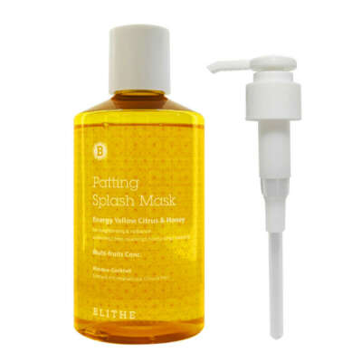 СПЛЭШ-МАСКА ДЛЯ СИЯНИЯ PATTING SPLASH MASK ENERGY YELLOW CITRUS & HONEY