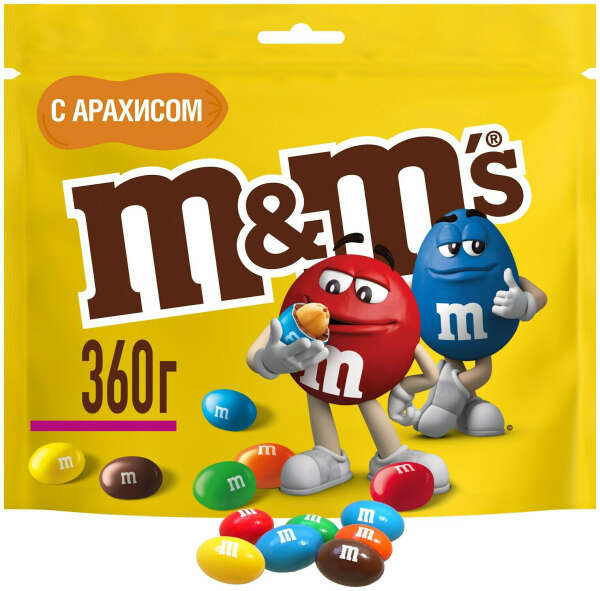 M&M's драже с арахисом