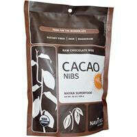Navitas Naturals, Ядро какао-боба, Необработанные ядра какао-бобов, 16 унций (454 г)
