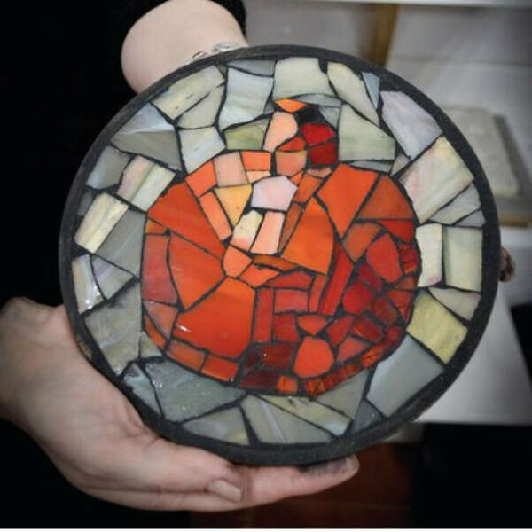 Мастер-класс по мозаике из витражного стекла