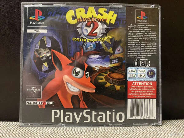 Crash bandicoot 2 PS1 (PAL)