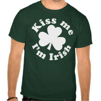 Майку kiss me i&#039;m irish