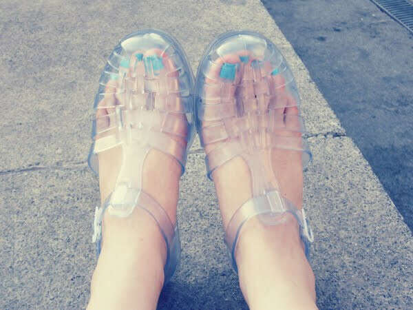 Jelly shoes!!!
