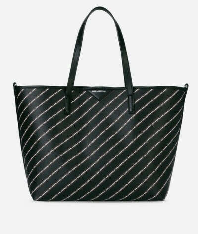 K/Stripe Logo Shopper