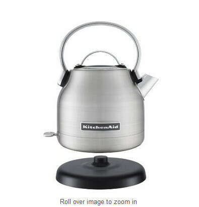 KitchenAid KEK1222SX 1.25-Liter Electric Kettle - Brushed Stainless Steel