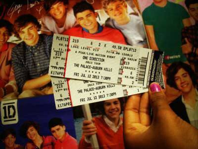 Билет на концерт One Direction