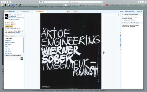 Werner Sobek: Art of Engineering - Ingenieurkunst (German and English Edition)1st Edition