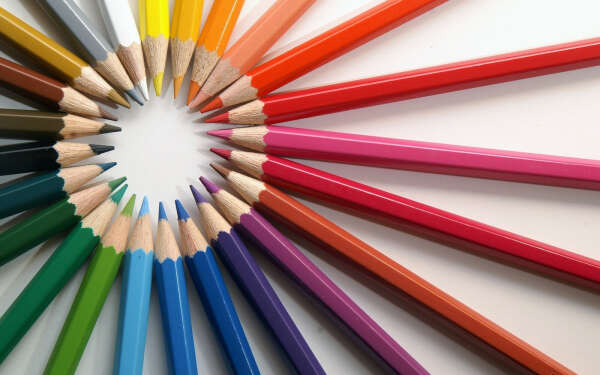 Цветные карандаши Water color