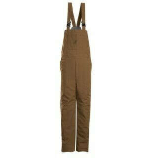 Coveralls Wholesale - Brown Duck Deluxe Insulated Bib Overall - EXCEL FR ComforTouch