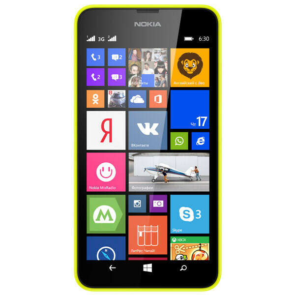Nokia Lumia 630 DS Yellow