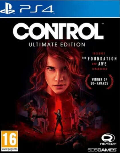 Игра для PS4 505-GAMES Control: Ultimate Edition