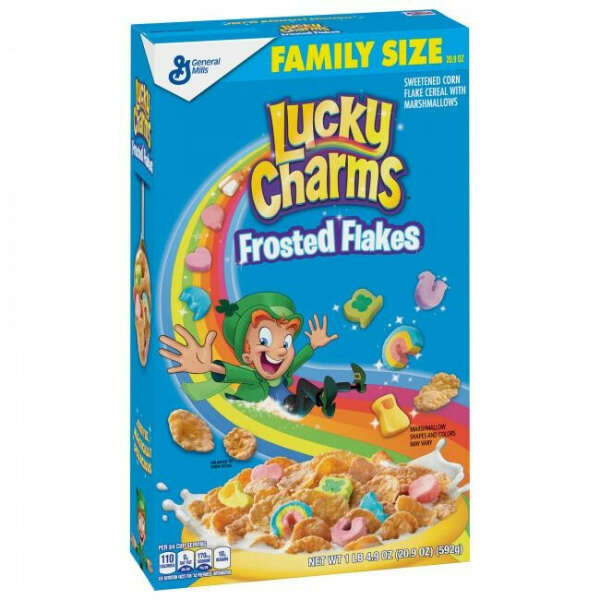 Сухой завтрак Lucky Charms. Frosted Flakes 596g