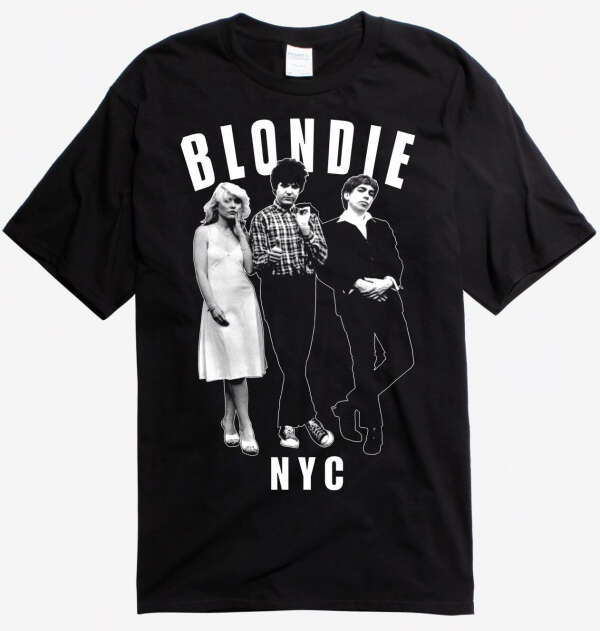 BLONDIE AGAINST THE WALL T-SHIRT