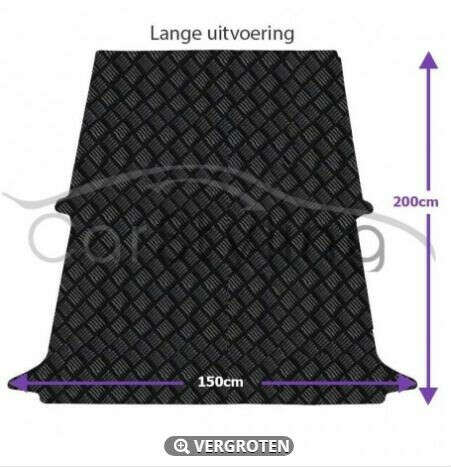 LAADVLOERMAT MERCEDES CITAN VERLENGDE UITVOERING 2012-HEDEN