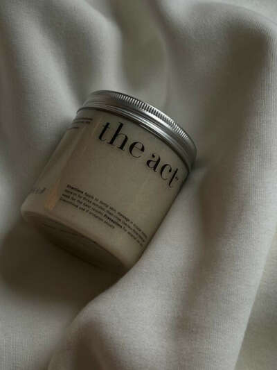 The Act labs Соляной (!) скраб для тела с маслом чёрного тмина