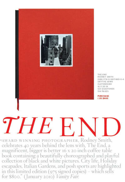 Книга Rodney Smith "The end"