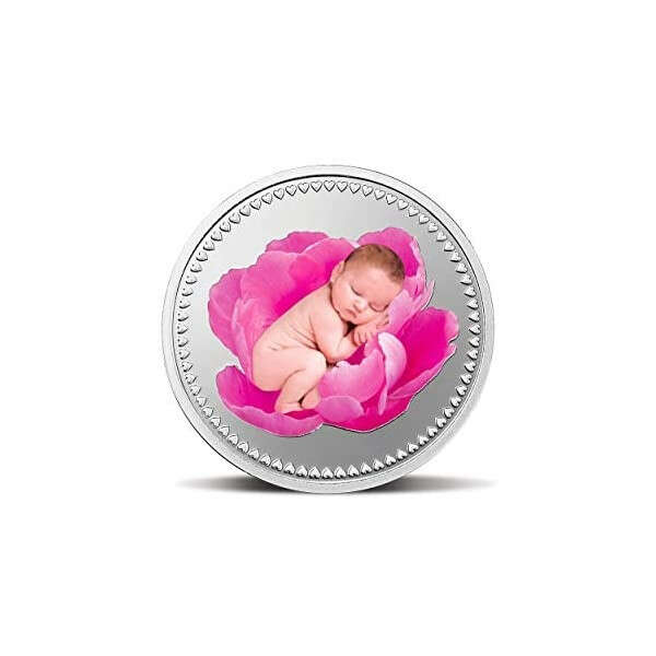 24k (999.9) 10 gram Silver Coin (Pink)