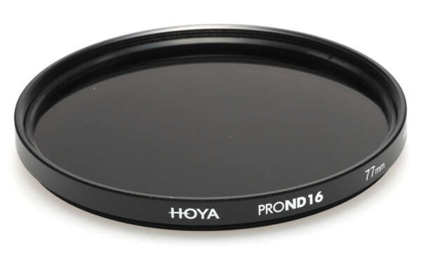 Фильтр нейтрально-серый Hoya Pro ND 16 (4 стопа) 52 мм