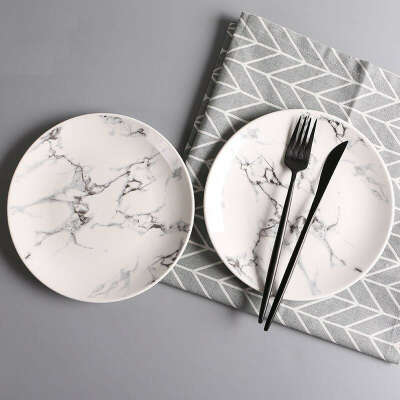 Ceramic Marble Plate