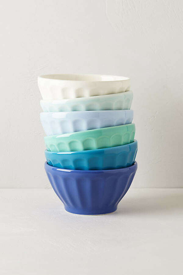 Assorted Latte Bowls Set