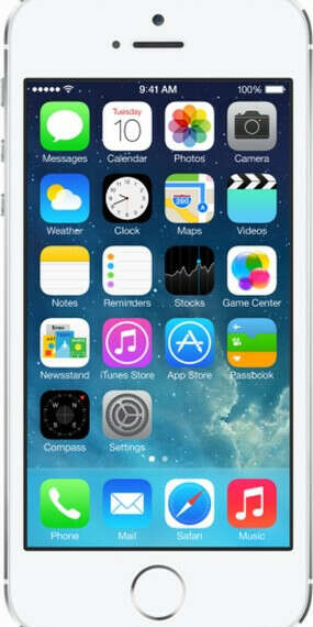 Apple iPhone 5s 16Gb (серебристый)